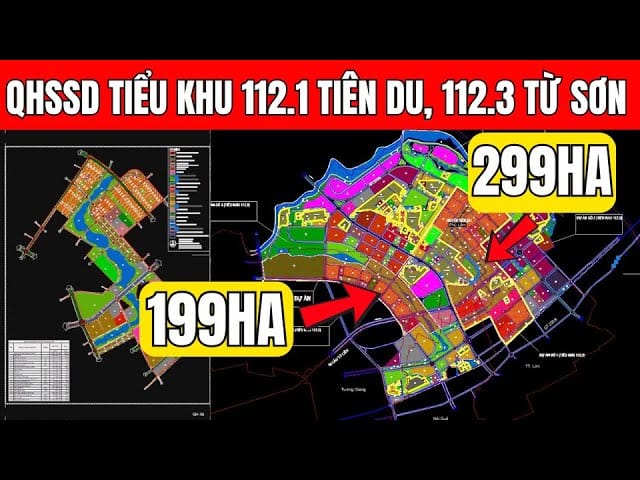 Quy hoạch chi tiết các phân khu tại Sun Group Bắc Ninh